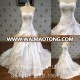 New design handmade sweetheart appliques lace mermaid wedding dress bridalwear